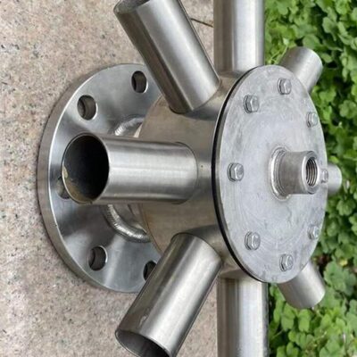 不锈钢304/316气浮释放器 TJ-5法兰式八爪释 自动气浮机配件 环保