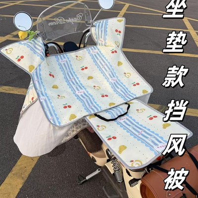加长特大号挡风被202p5新款夏季薄款上班族通勤出行坐垫遮阳防风