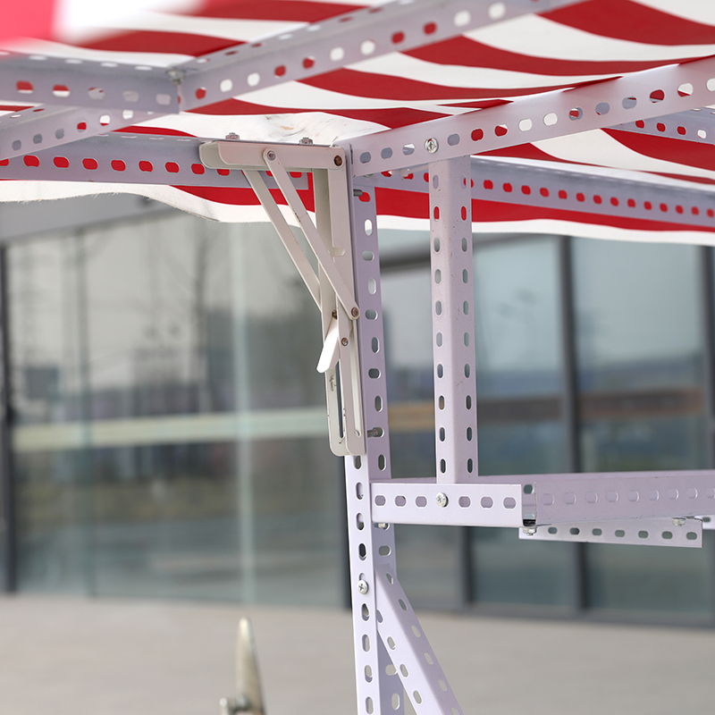 网红电动三轮车夜市烧烤摆摊架子改装炸串小吃车置物架多层带轮