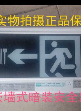 L-BLZD-1LROE4WADE新国标暗装嵌墙安全出口标志灯疏散指示灯