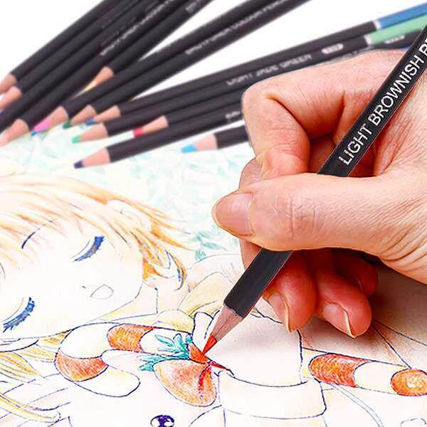 120色彩色铅笔绘画涂色笔套装美术笔用品