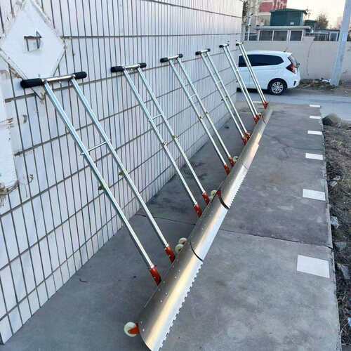 轮式推雪铲铁铲加厚推雪锹大号锨钢铁锹铲推雪板大铲子农用垒德株