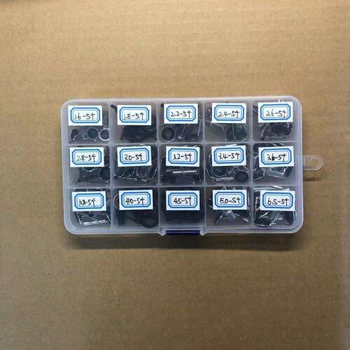普通海竿顶环套装1.6-6.5mm导眼导环过线环磁环尖环瓷环杆稍瓷眼