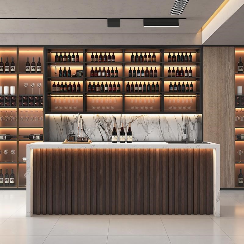 大理石公司水吧接待台酒吧咖啡厅茶B水间商用吧台休闲区loft吧台