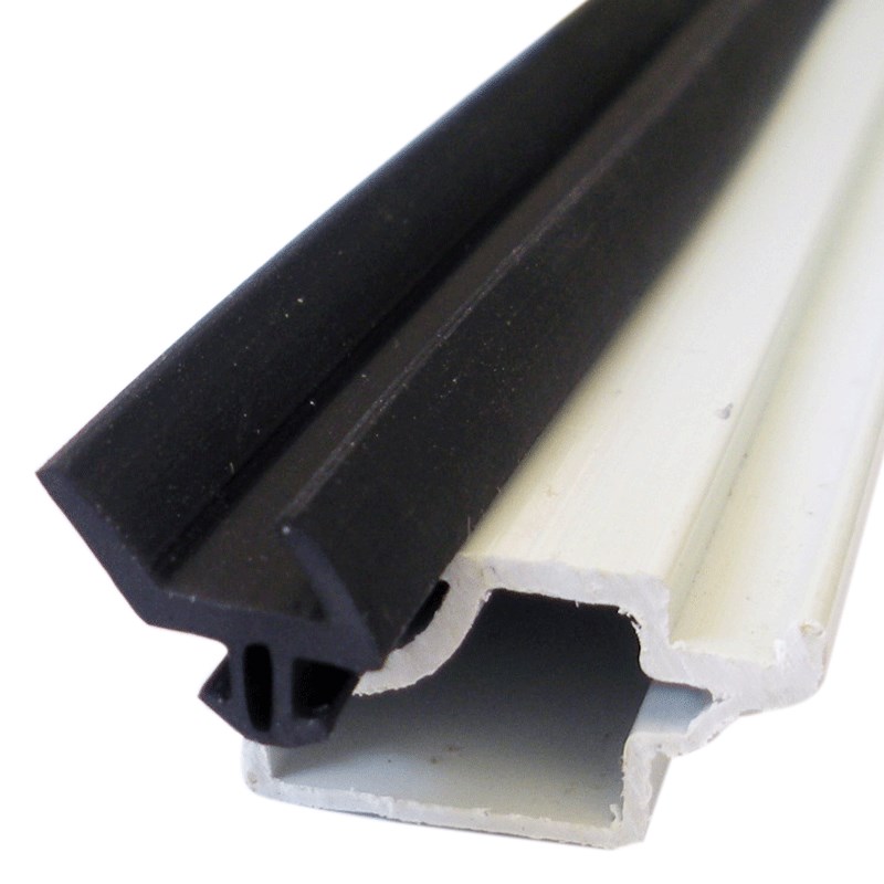 迪福德 K型塑钢门窗密封条玻璃压线 线条I推拉塑N料玻璃窗户挡水