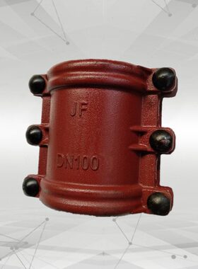 0哈夫节40铸铁毫器漏0N12011堵适用外径管道米快速接头-0寸30D四