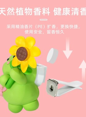 2024新款汽车饰品空调出风口香氛可爱车内饰品摆件香薰汽车饰用品