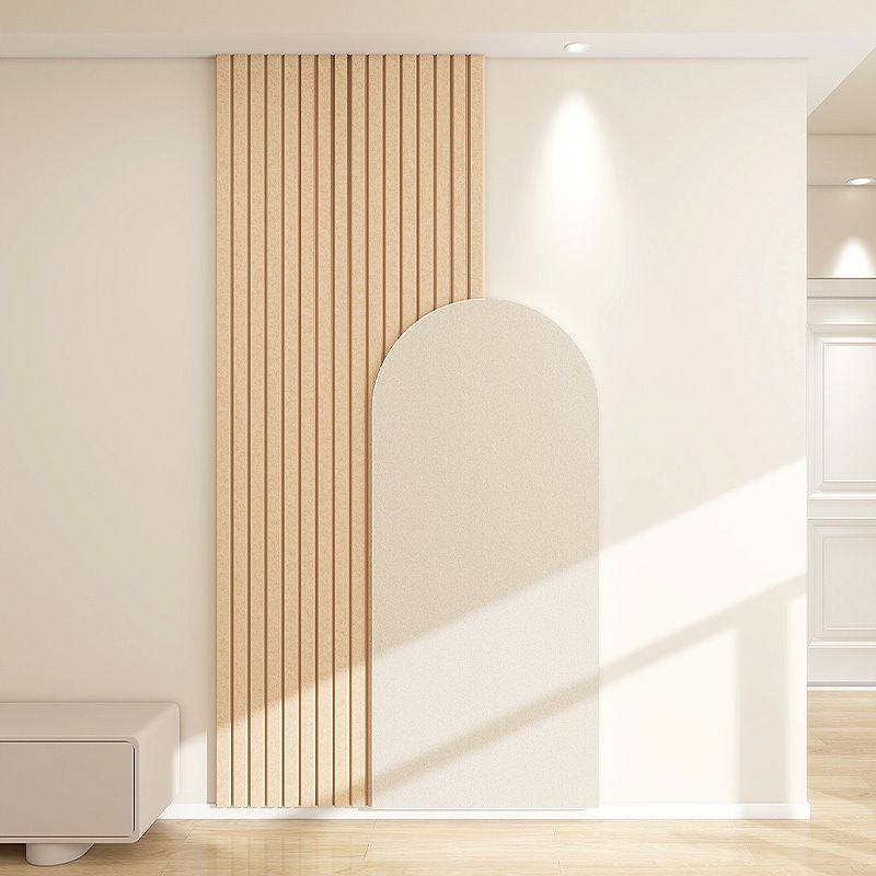 羊毛毡墙贴自粘客厅布置电视机背景墙面遮丑装饰高级感软包护墙板