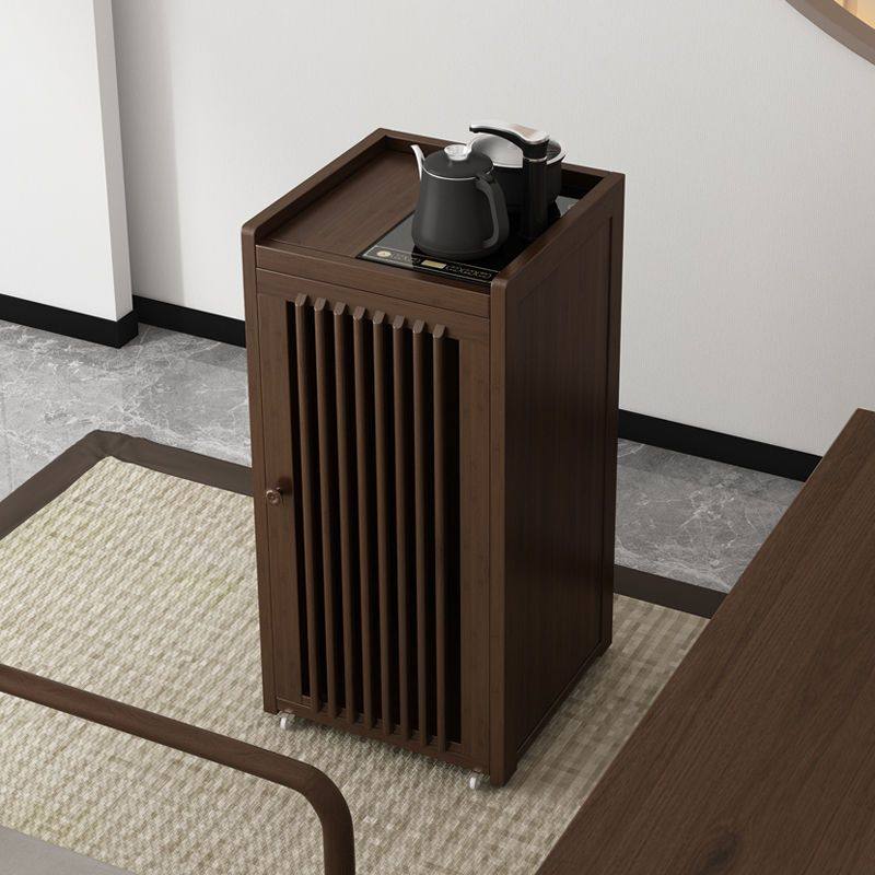 茶桌家用小茶台边柜侧柜实木泡茶吧茶几烧水壶一体水桶架茶水柜子,住宅家具,移动边几/推车,淘宝优惠券,粉丝福利购,淘宝优惠卷