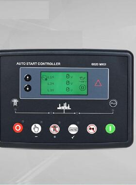 柴油发电机自启动控制器DSE6020MII发电机控制面板液晶显示屏