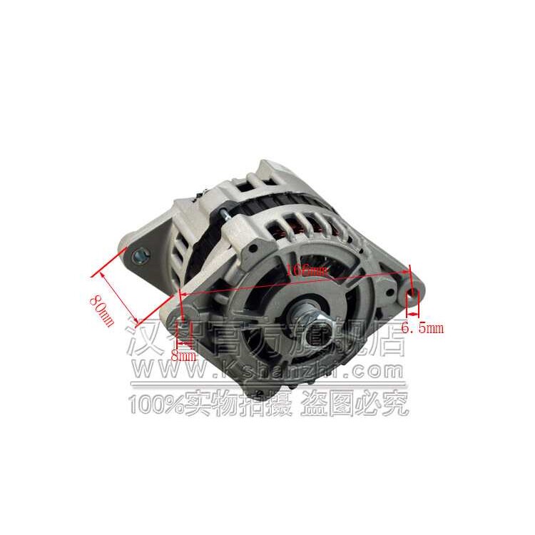 叉车发电机D167411适用大宇 现代DB33A 洋马4TNE98叉车发动机配件