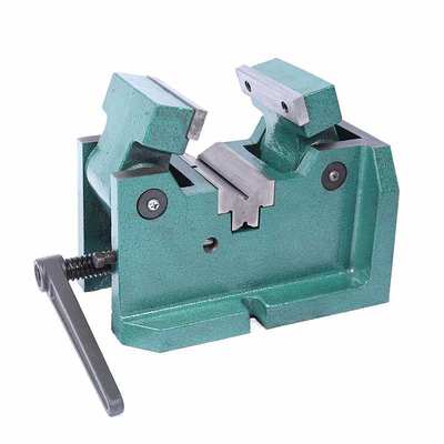 锯床台钻铣床专用夹具立卧两用圆钢v型 v口台虎钳机用平口钳