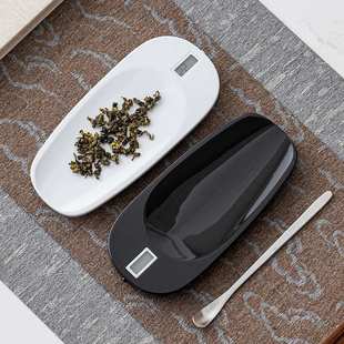 电子茶则茶具配件散茶克称茶荷小测量无量智能重量液晶显示带茶拨
