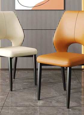 Tal北欧现代轻奢餐椅家用靠背椅酒店洽谈椅子餐桌椅休闲餐厅简约