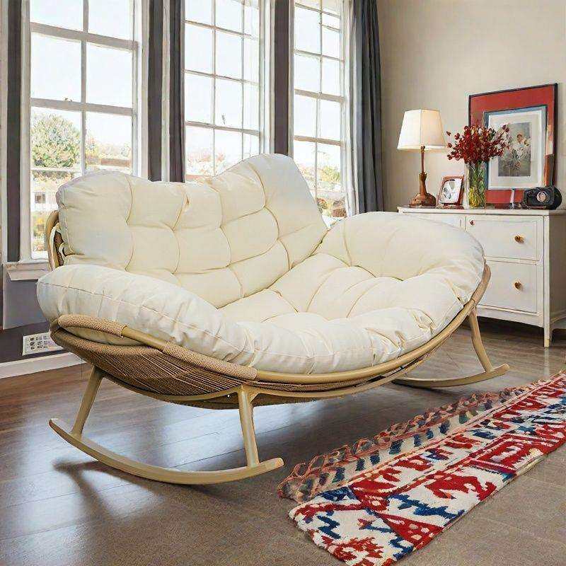 摇摇懒人大人摇椅沙发椅躺椅卧室客厅沙发网红休闲单人阳台家用