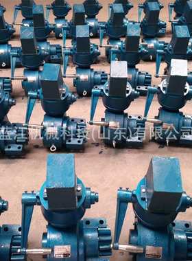 WS-ZYF-3手动涡轮减速箱YJS75手摇减速机 YJS120手摇式蜗轮减速器