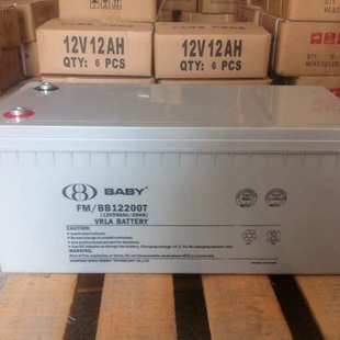BATA鸿贝蓄电池FM BB12120T鸿贝12v120ah铅酸门禁UPS太阳能蓄电池