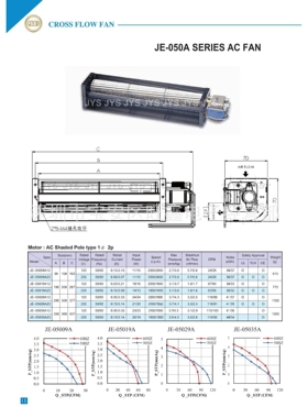 JE05009A JE05019A JE05029A JE05035A JYS离子风机散热横流风机