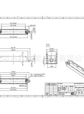 HARTING浩亭09060019964哈丁 PCB连接器  DIN 41612附件转接框