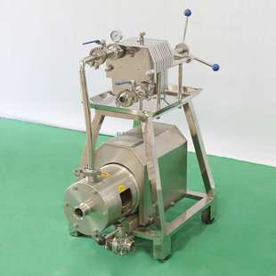 不锈钢板框过滤器过滤机滤油器压滤机精密过滤器带高剪切乳化泵