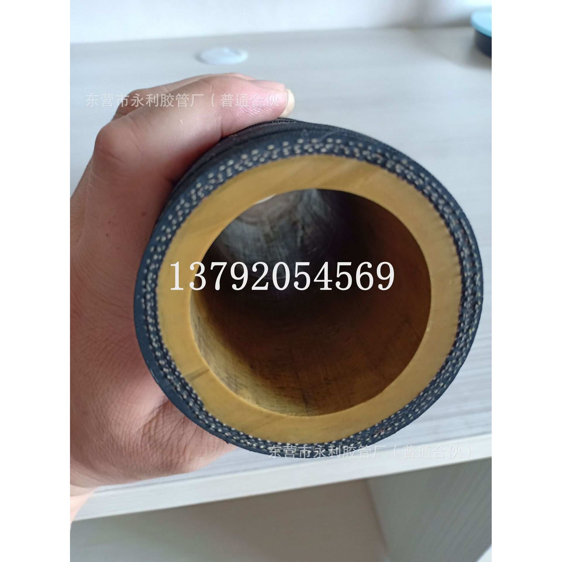 32mm-51mm高强度聚氨酯耐磨橡胶管  夹布耐压耐磨喷砂胶管