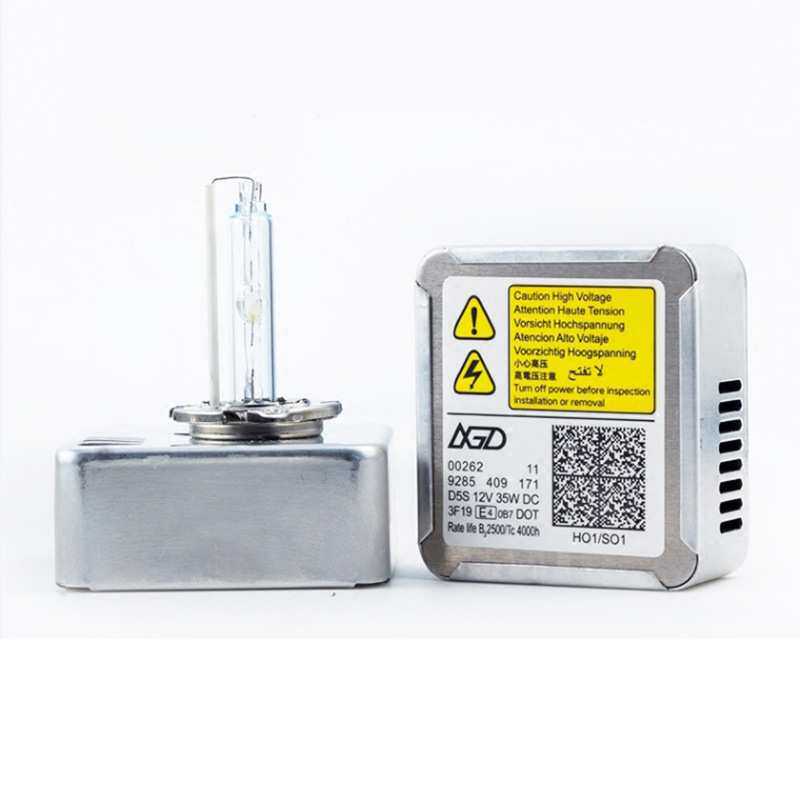 厂家直销汽车大灯灯泡HID5S氙气灯泡35W高亮快启原装汽车氙气