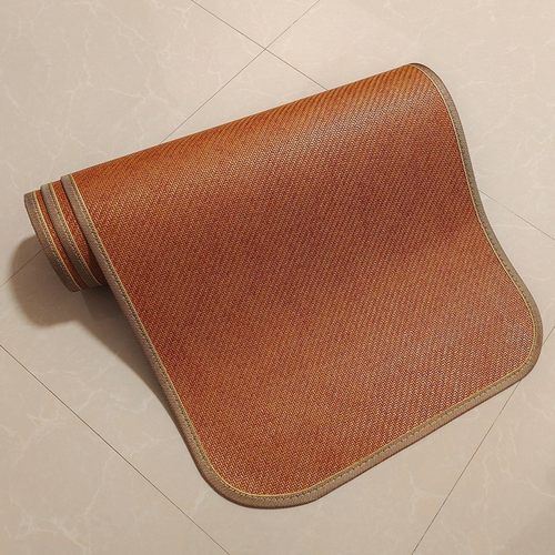 夏季凉席坐垫冰丝竹席垫天然藤席沙发垫吸湿透气防滑红木沙发长垫