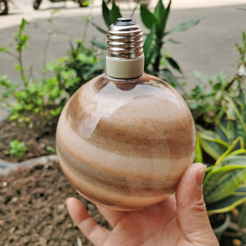 E27螺丝灯泡创意艺术星球玻璃罩球灯泡Led气氛装饰个性化DIY灯泡