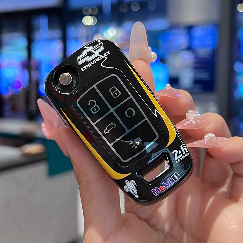 雪佛兰科鲁泽钥匙套科沃兹壳迈锐宝扣科鲁兹车汽车专用保护男女