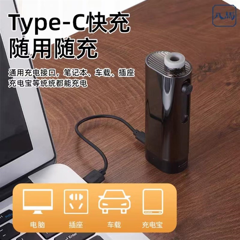 车载烟灰缸抽烟不掉烟灰神器车内点烟免弹灰防飞灰一键点火打火机