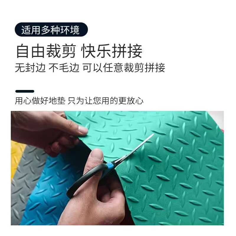 三轮车垫子牛筋地垫胶垫塑料地板车厢防水货箱货车面包车车用皮垫