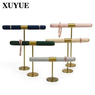 旭跃新款戒指展示道具戒指棒饰品展示架金属戒指展示架戒指收纳架