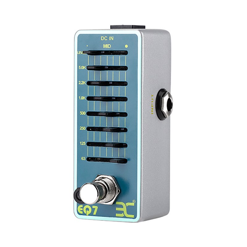 伊诺ENO电吉他单块效果器贝斯迷你效果器过载失真/颤W音/合唱/哇