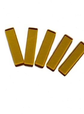 JB510 金黄色 长波通滤光片  510nm长波通高透   35*9*2mm