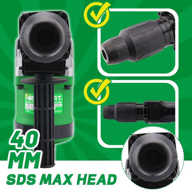 跨境热卖厂家直销1400W大功率电镐CE锤镐欧规英规美规澳规性能稳,3C数码配件,USB灯,淘宝优惠券,粉丝福利购,淘宝优惠卷