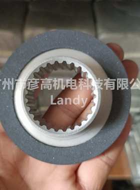 EMCOLENZE伦茨电机刹车摩擦片BFK458-06来令盘转子60mm 18齿/15齿