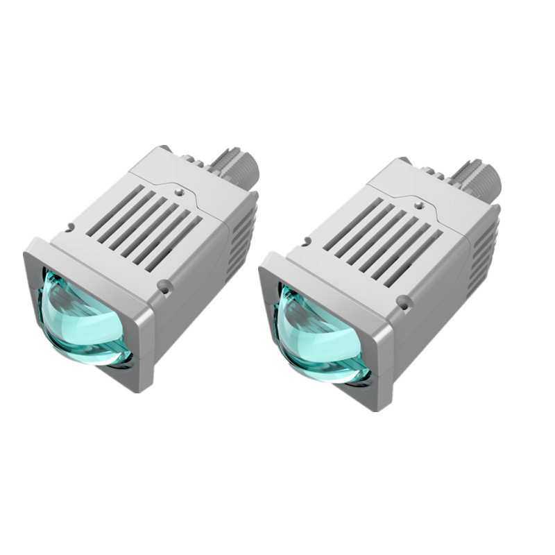 跨境P9汽车led大灯双光透镜远近一体 高亮聚光前照灯改装前大灯