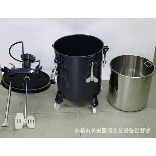 气动搅拌油漆输漆桶Spray painti  tank 喷漆桶 喷胶桶 脱模剂桶