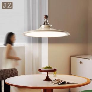 法式 中古餐桌灯艺术创意氛围感灯具 奶油风餐厅吊灯2025年新款