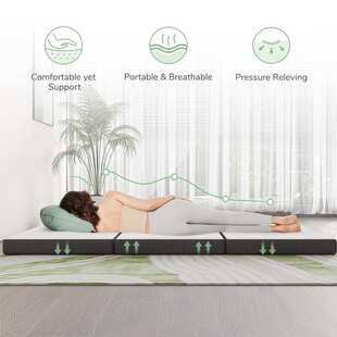 亚马逊压缩床垫折叠床垫宿舍单人榻榻米垫子Compressed mattress