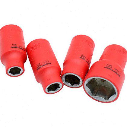 EVERPOWER 艾威博尔12.5mm系列VDE绝缘六角公制套筒410410-410432