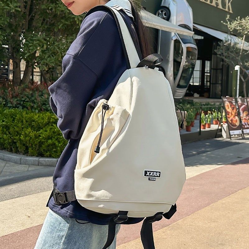 韩版小众弓箭双肩包男潮酷大容量斜挎单肩包女学生骑行户外登山包,箱包皮具/热销女包/男包,双肩背包,淘宝优惠券,粉丝福利购,淘宝优惠卷