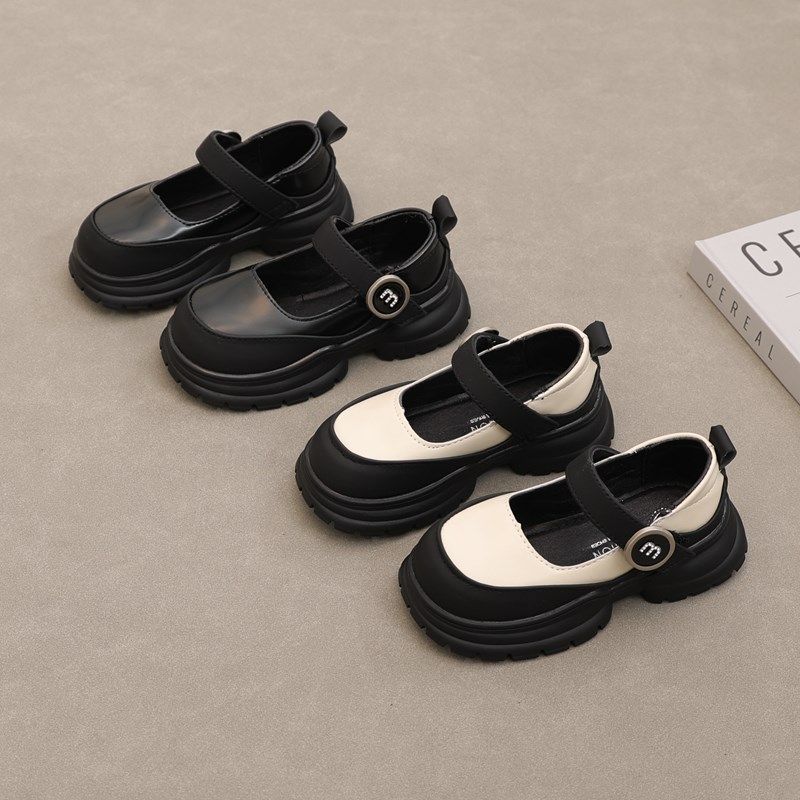 女童皮鞋2024春秋新款儿童鞋子小女孩公主鞋软底豆豆鞋英伦风单鞋,童鞋/婴儿鞋/亲子鞋,皮鞋,淘宝优惠券,粉丝福利购,淘宝优惠卷