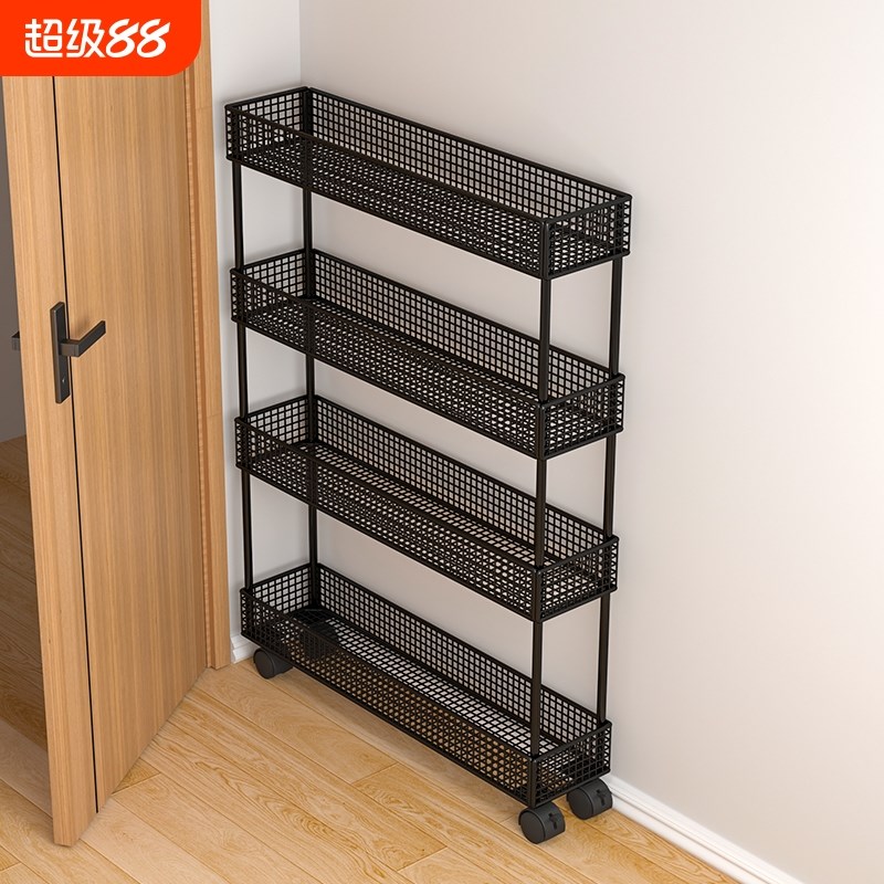 门缝置物架门后夹m缝卫生间缝隙浴室超窄款收纳柜极窄架子收纳架