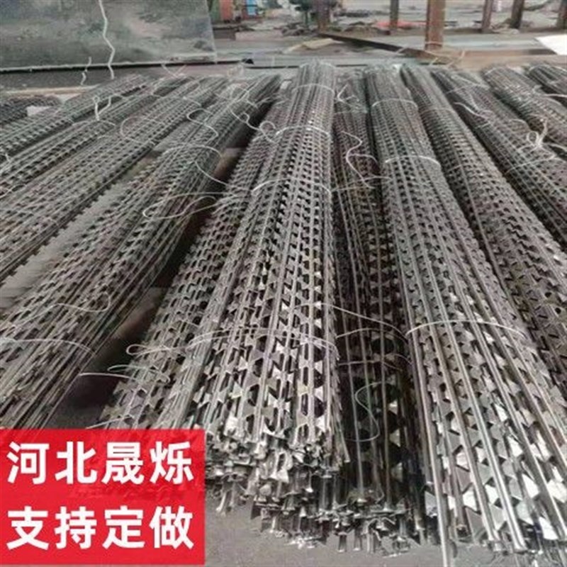围墙加高防爬防盗带刺铁丝网拉直镀锌刺条不锈钢直线刀片刺绳图片