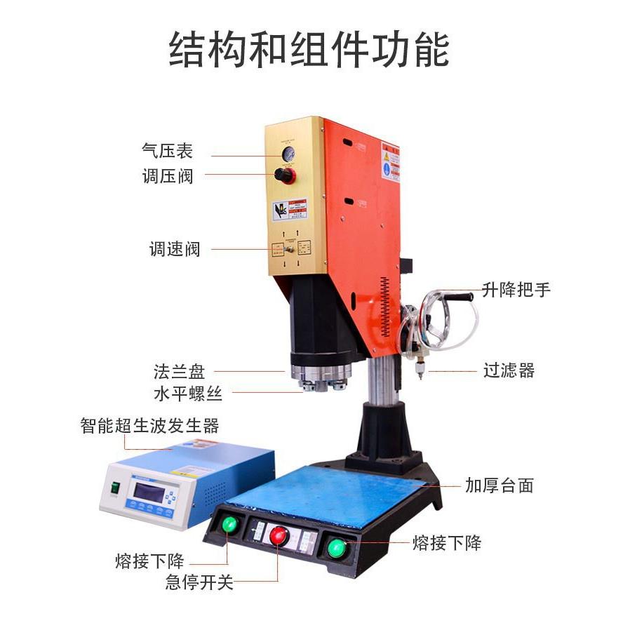 供应小功率20KHZ1500W1800W2000W2600W超声波点焊机N95封边机