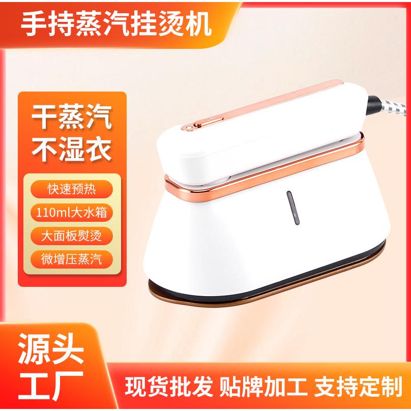 跨境小型手持挂烫机大蒸汽大功率电熨斗旋转便携式家用手持熨烫机