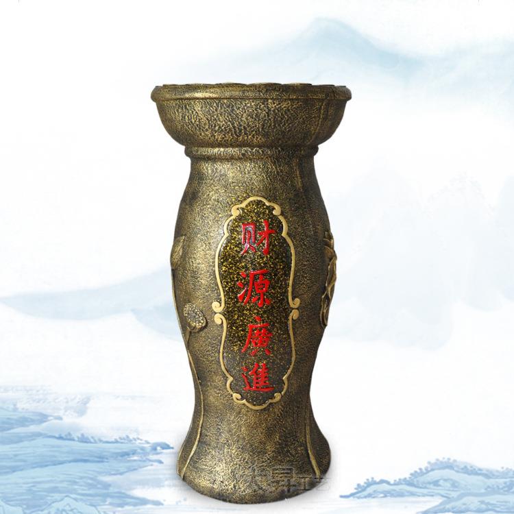假山流水喷泉 树脂工艺品 专用 高端 树脂 底座 金粉 家居摆设品