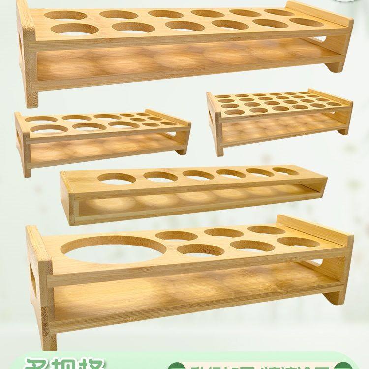 创意家用酒架杯架竹木杯架白酒杯小酒盅收纳托盘烈酒杯洋酒杯架子