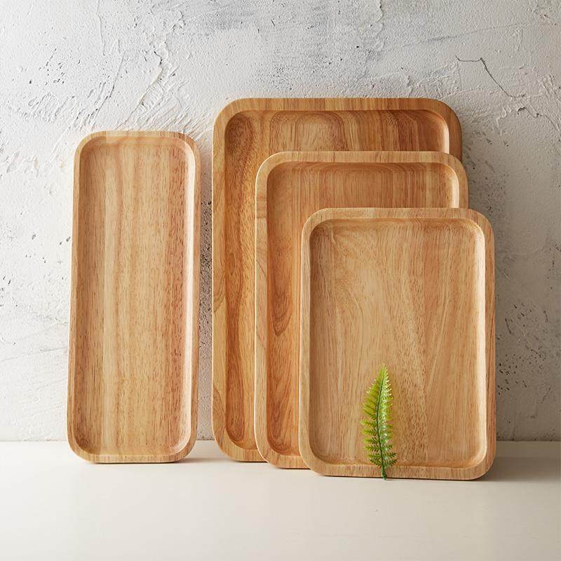 整木实木托盘家用原木盘子茶盘木制碟子橡胶木拼接清漆盘 钉制,餐饮具,餐用托盘,淘宝优惠券,粉丝福利购,淘宝优惠卷